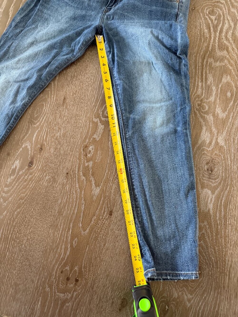 Womens Express super skinny mid rise denim jeans pants size 14S - Picture 2 of 3